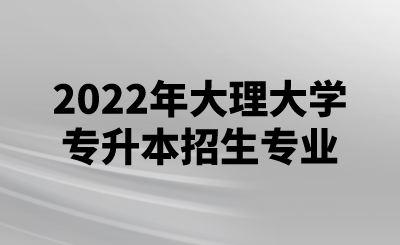 2022年大理大學(xué)專升本招生專業(yè).png