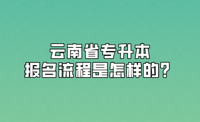 云南省專升本報(bào)名流程是怎樣的？.png